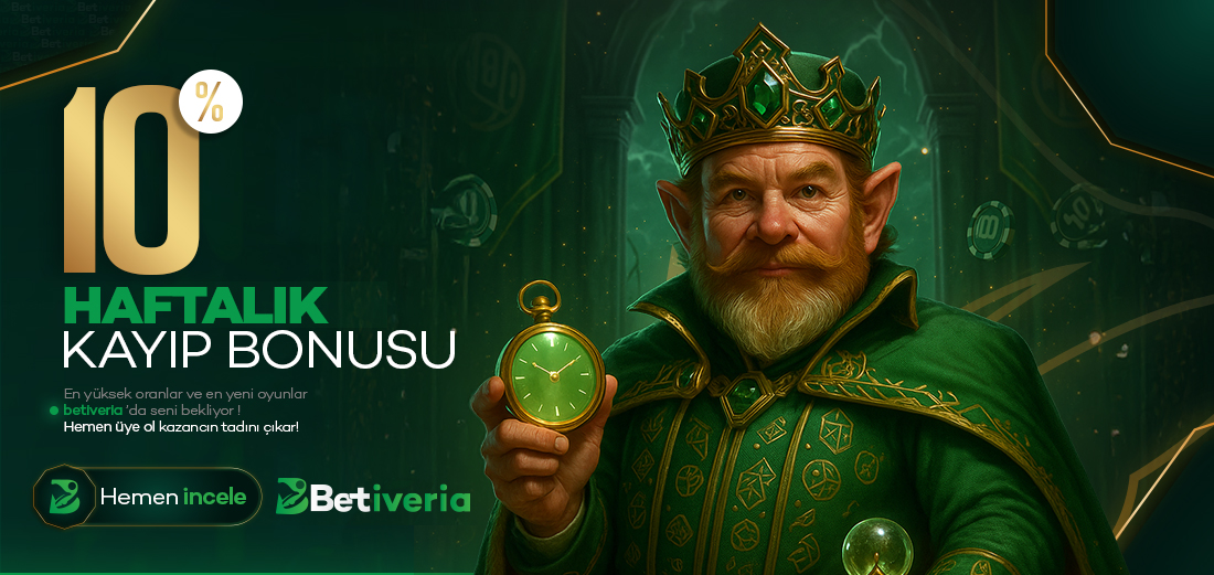%10 HAFTALIK KAYIP BONUSU