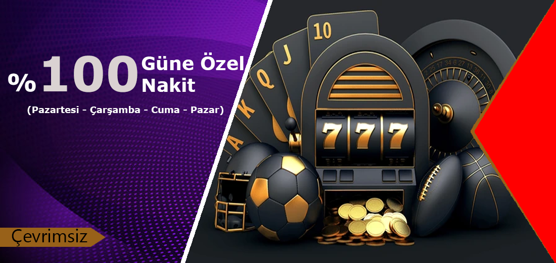 %100 Güne Özel Çevrimsiz Nakit